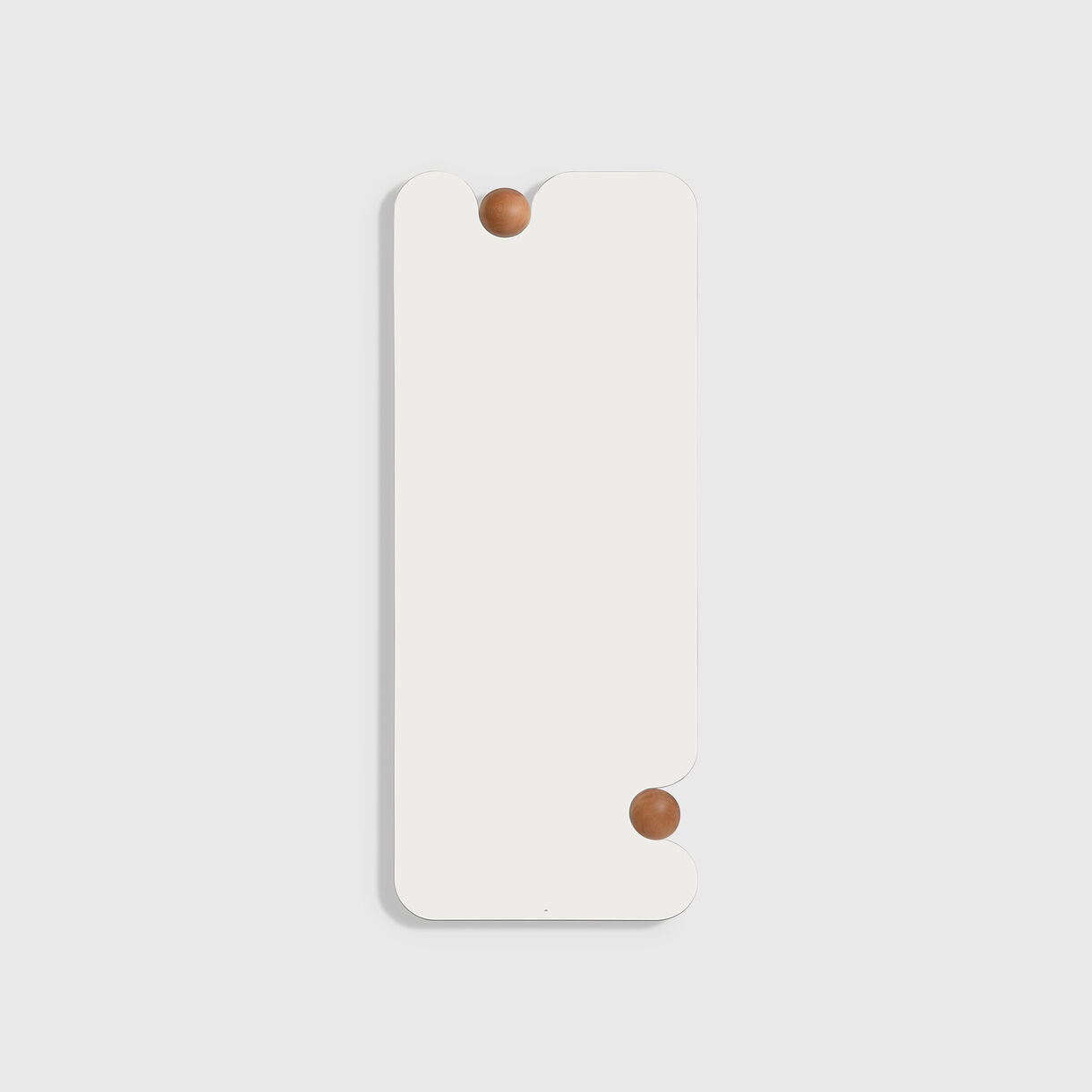 Biggest Squeeze Mirror, Mahogany